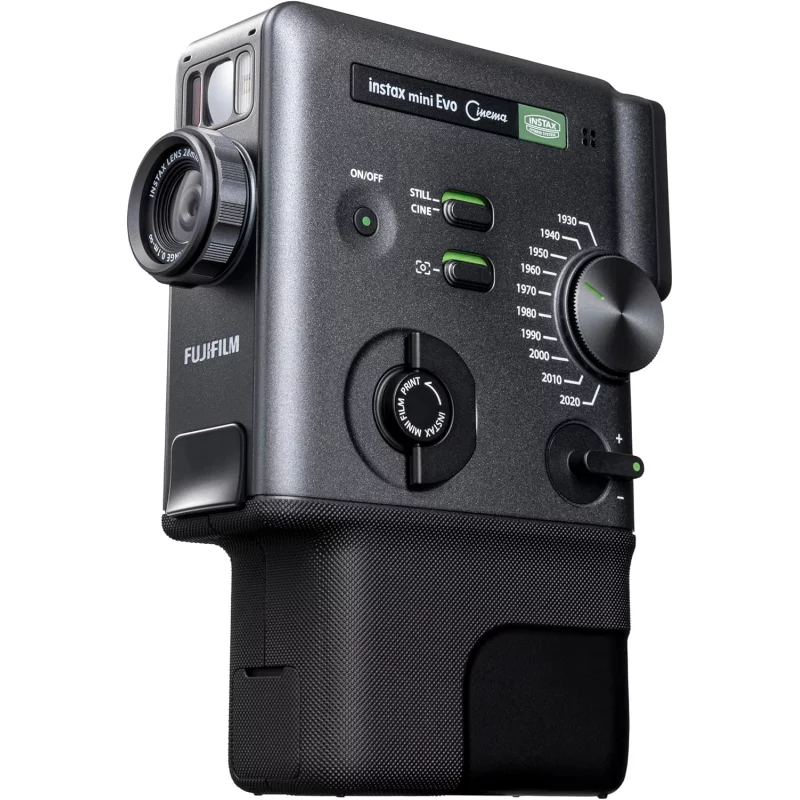 Image : FUJIFILM Instax mini EVO cinéma noir - Appareil photo instantané