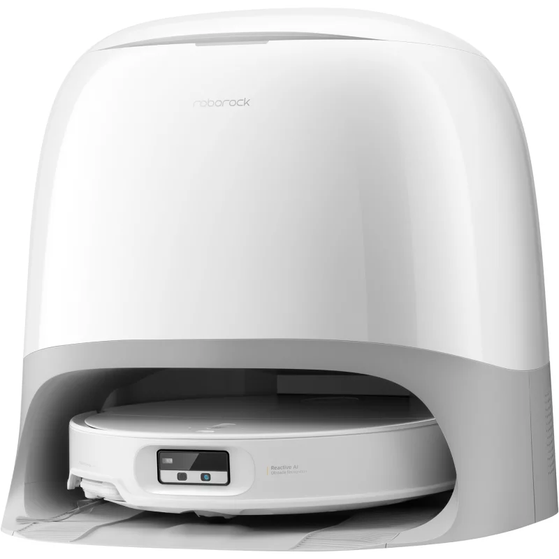 Image : ROBOROCK Qrevo Curv 2 ProX WHITE - aspirateur robot