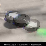 Image : Dyson Spot + Scrub AI Noir - Aspirateur robot