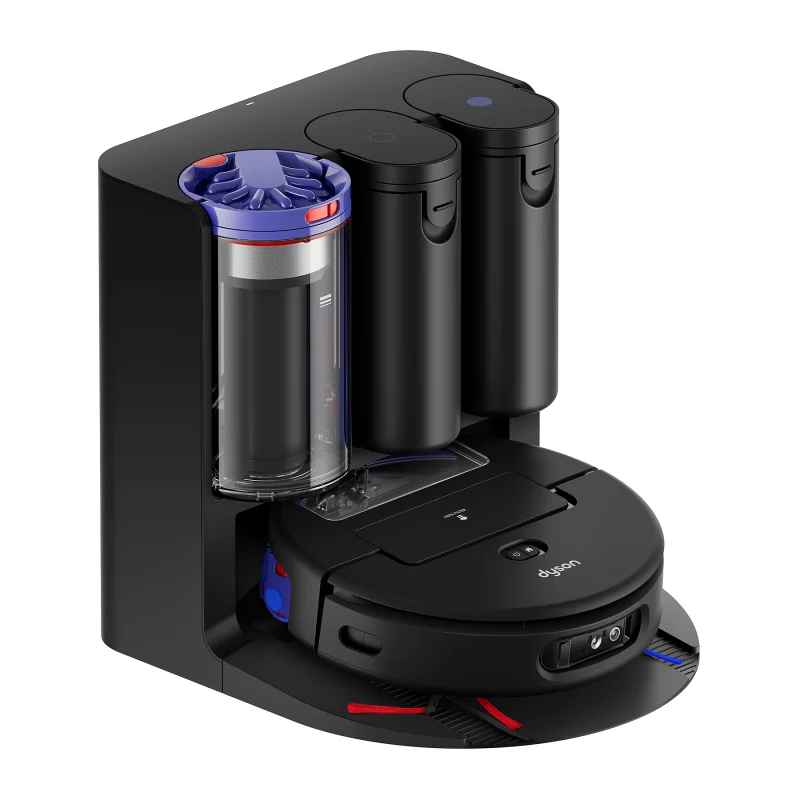 Image : Dyson Spot + Scrub AI Noir - Aspirateur robot