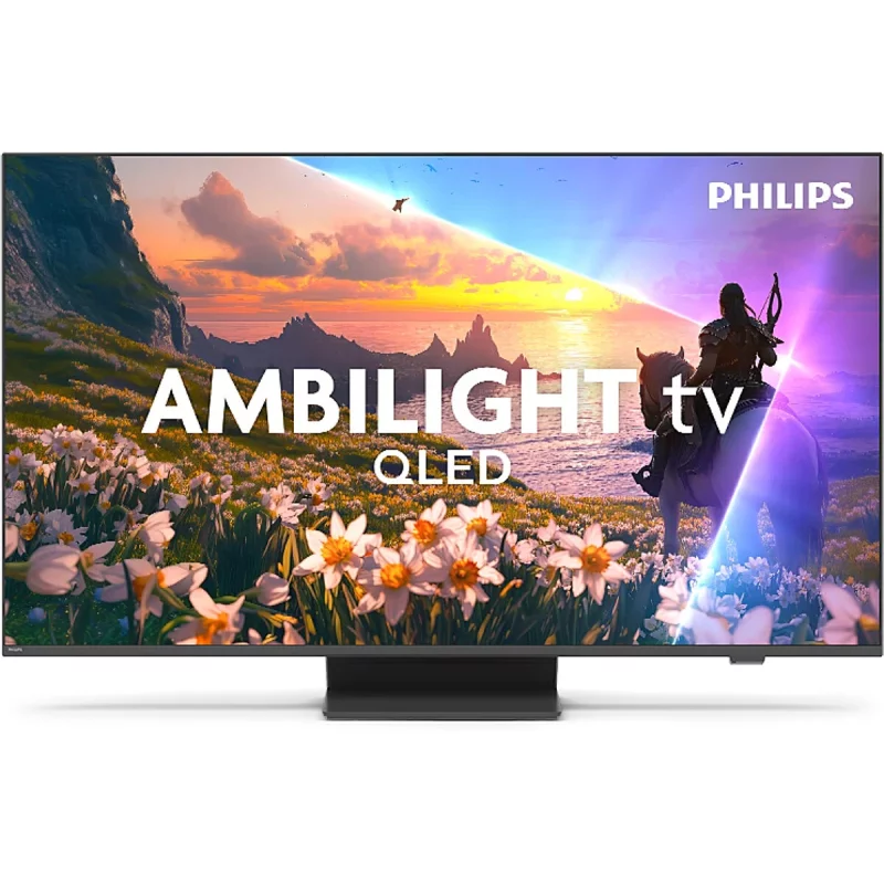 Image : Philips Ambilight 55PUS8600/12 139 cm 2025 55' - TV QLED