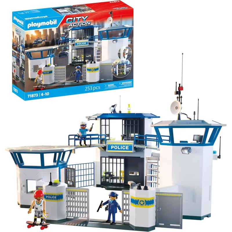 Image : Playmobil 71873 Centre de commandement de la police City Action