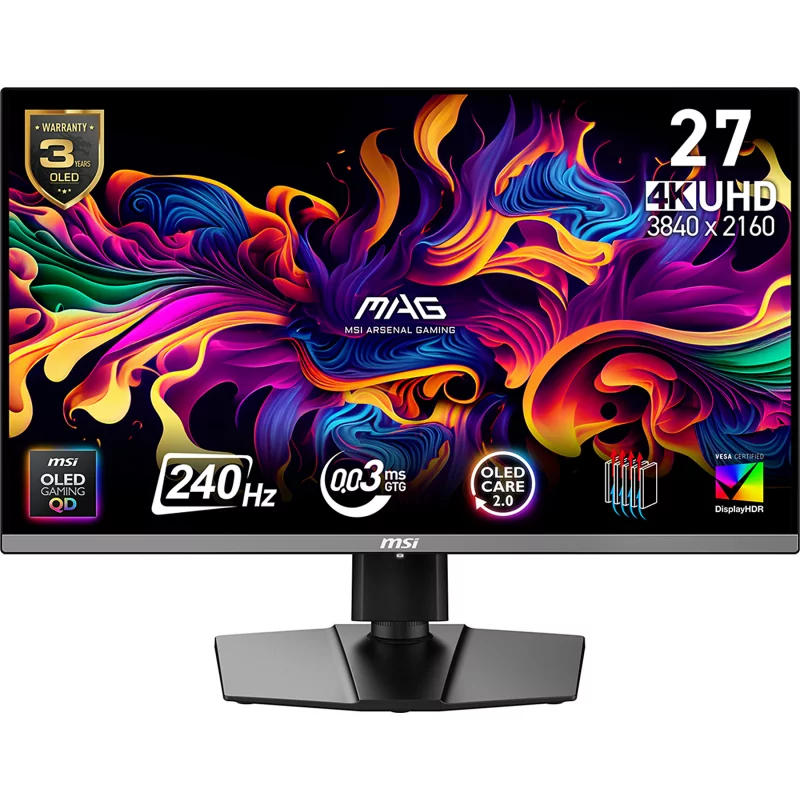 Image : MSI MAG 272UP QD-OLED X24 - Ecran PC Gamer