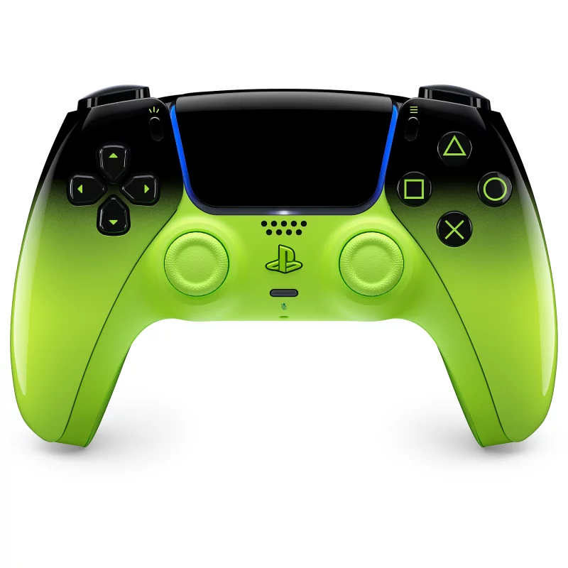 Image : SONY DUALSENSE HYPERPOP REMIX GREEN Manette