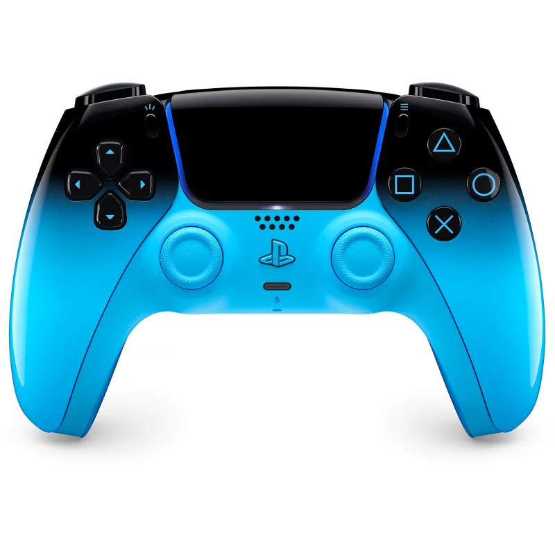 Image : SONY DUALSENSE HYPERPOP RHYTHM BLUE - Manette PS5
