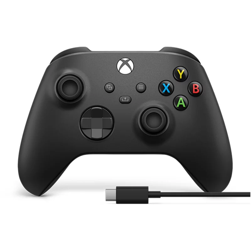 Image : MICROSOFT Xbox Carbon black + usbc - Manette