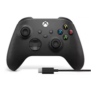 MICROSOFT Xbox Carbon black + usbc - Manette