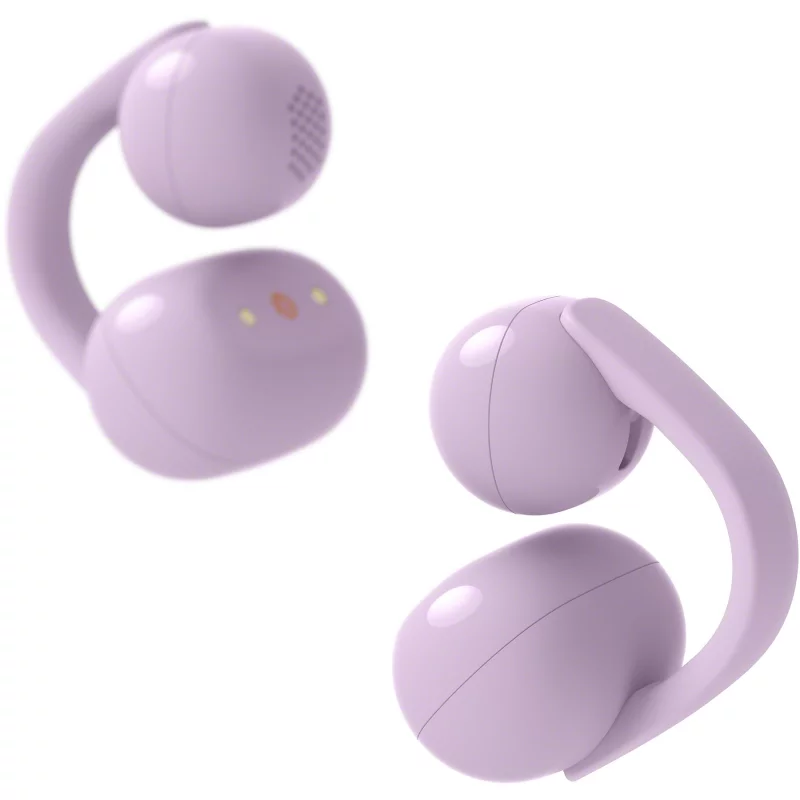 Image : SONY Linkbuds Clip Violet - Ecouteurs