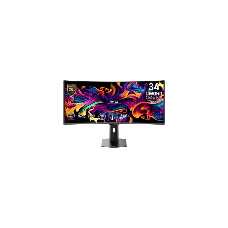 Image : MSI MPG 341CQR QD-OLED X36 34'' - Ecran PC Gamer