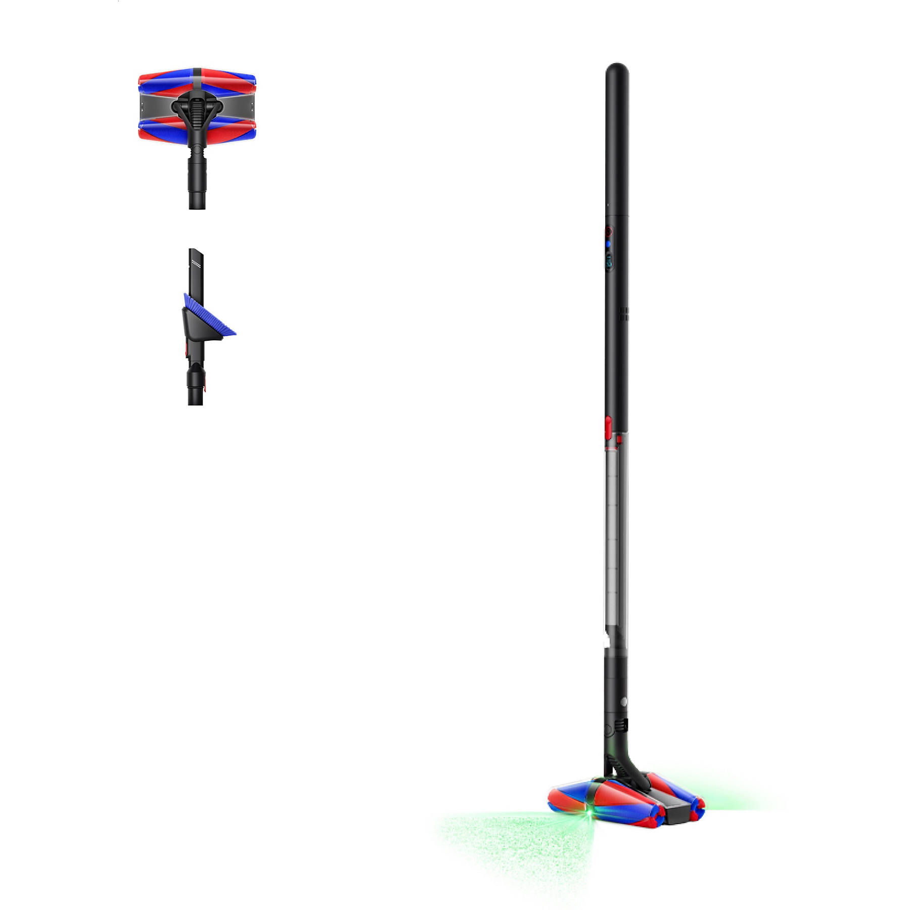 Image : DYSON PencilVac Fluffycones - Aspirateur balai