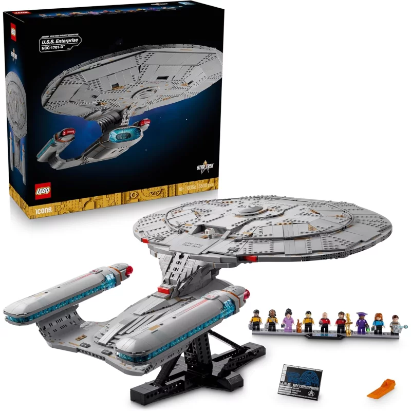 Image : LEGO 10356 Star Trek: U. S.S. Enterprise NCC-1701-D Icons
