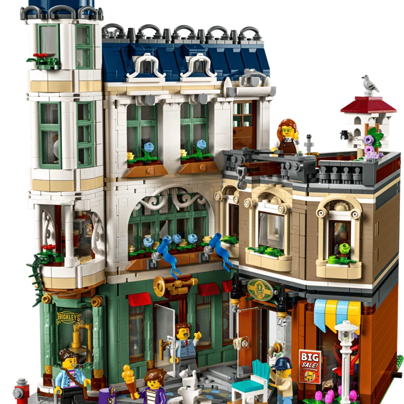 Image : LEGO 11371 La rue commerçante Icons