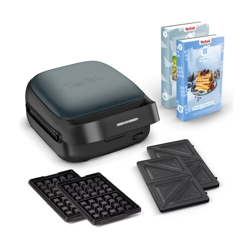 Image : TEFAL Snack Collection Sandwich/Waffle SW862BF0 Gaufrier