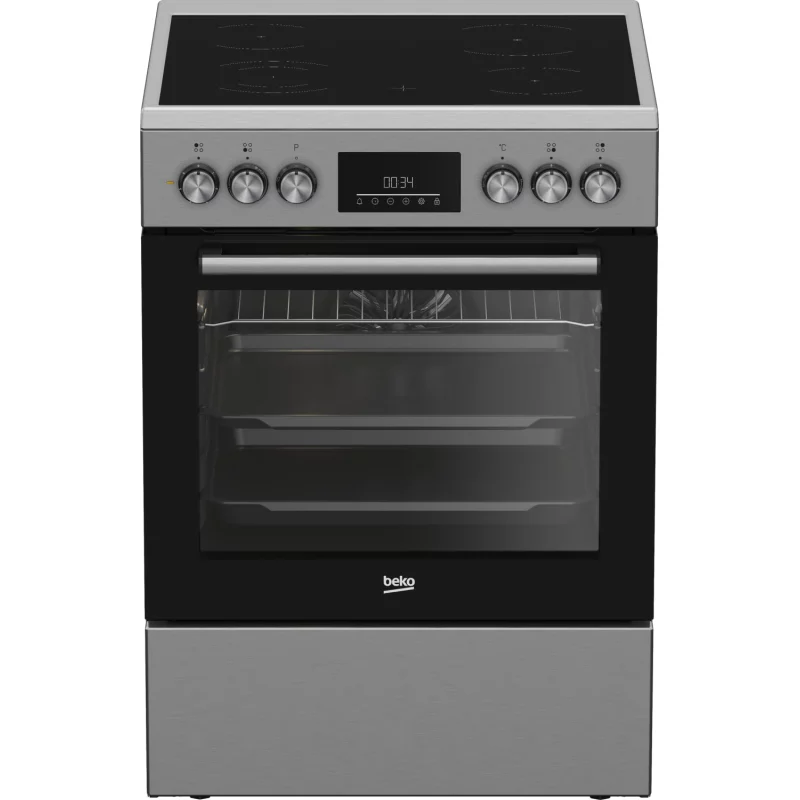 Image : BEKO FBE67310GX - Cuisiniere vitroceramique