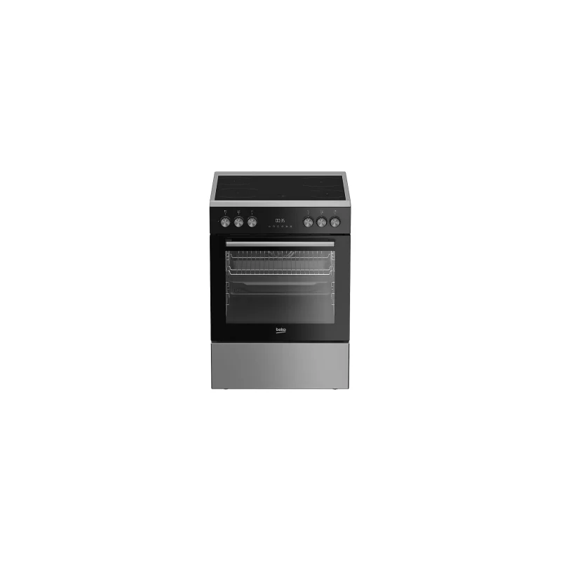 Image : BEKO FBE67301XCS - Cuisinière vitrocéramique