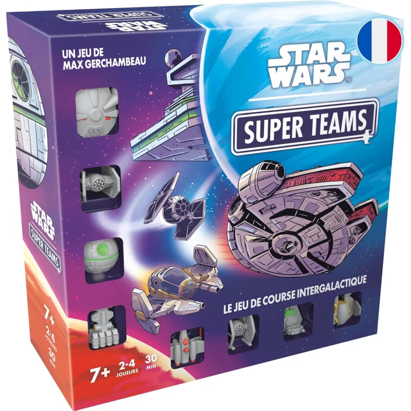 Image : Asmodee Star Wars Super Teams Clutch Box - Jeu d'ambiance