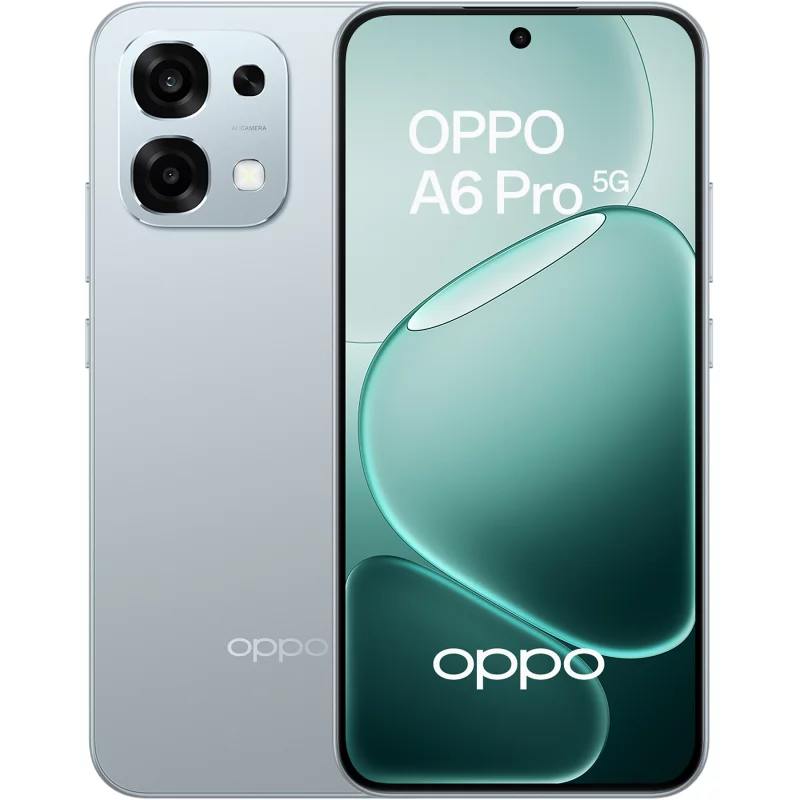 Image : OPPO A6Pro 256Go Lunar Titanium 5G - Smartphone