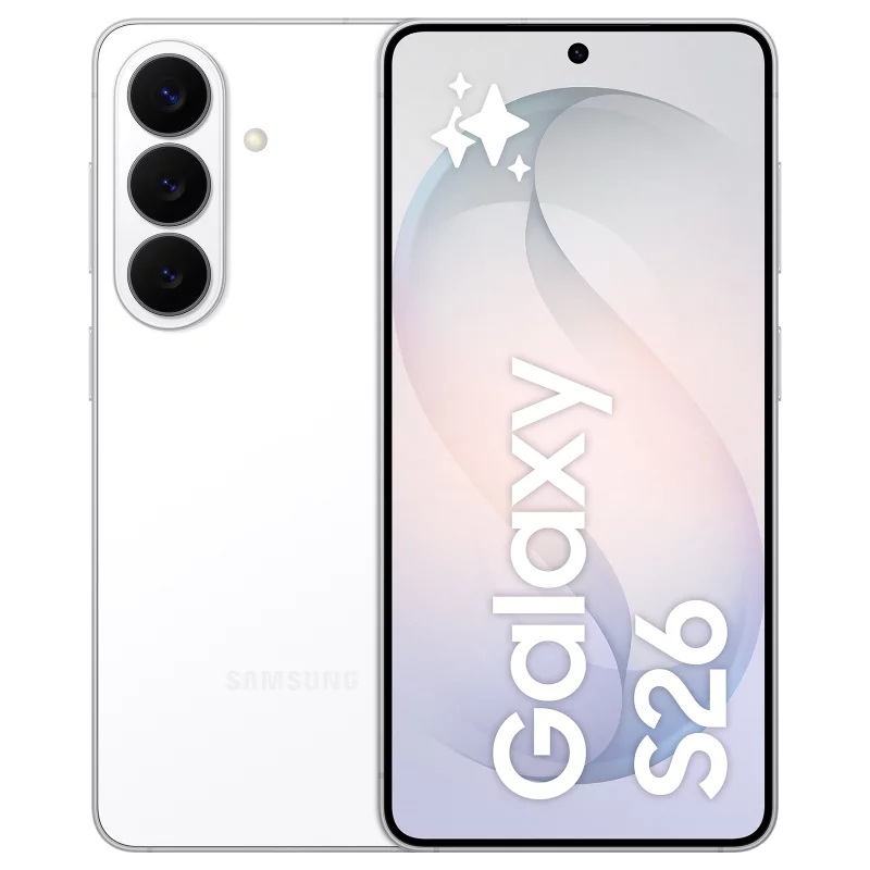 Image : SAMSUNG Galaxy S26 Blanc 512Go - Smartphone
