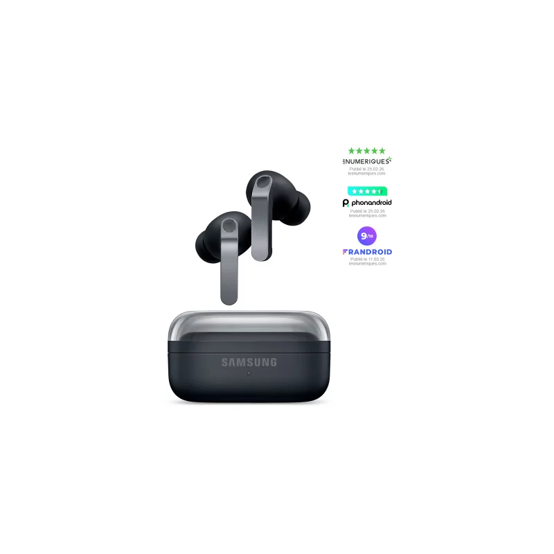 Image : SAMSUNG Buds4 Pro Noir - Ecouteurs
