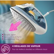 Image : PHILIPS DST2010/20 - Fer à repasser