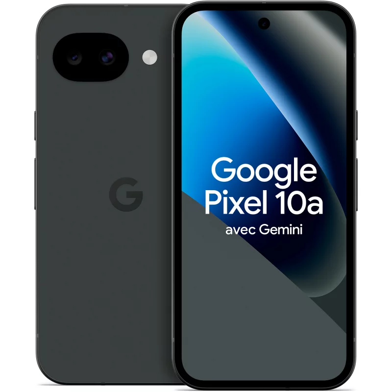 Image : GOOGLE Pixel 10a 256Go Noir Volcanique 5G - Smartphone