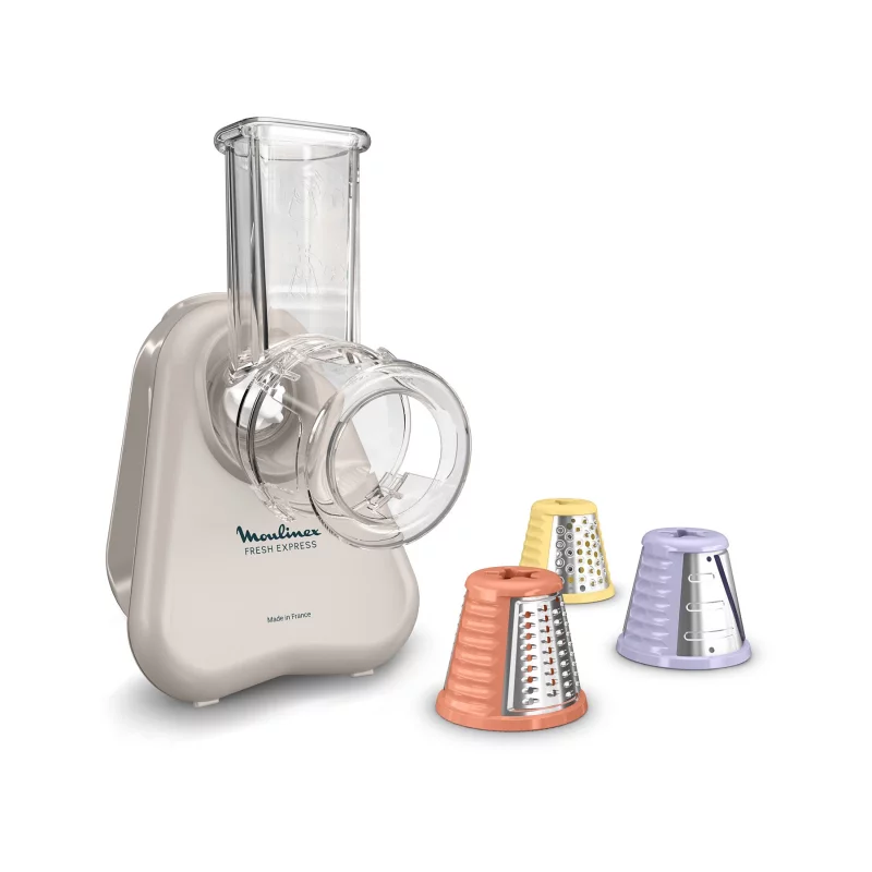 Image : MOULINEX électrique Fresh Express DK853BE0 - Rapeur trancheur