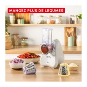 Image : MOULINEX électrique Fresh Express DK853BE0 - Rapeur trancheur