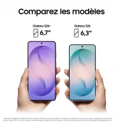 Image : SAMSUNG Galaxy S26+ Blanc 256Go - Smartphone
