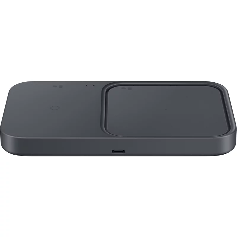 Image : SAMSUNG EP-P5400BBEGEU - Chargeur induction Sans fil Duo noir charge rapide 15W