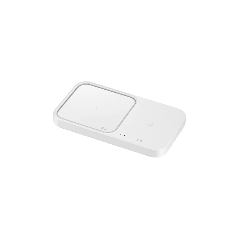 Image : SAMSUNG EP-P5400BWEGEU - Pad induction Sans fil Duo blanc charge rapide 15W
