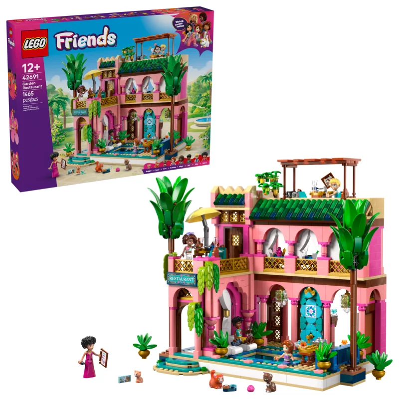 Image : LEGO 42691 Le jardin-restaurant - Friends