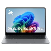 Image : SAMSUNG Galaxy Book6 Pro AI 14'' Tactile - Intel Core Ultra 5 - 16 Go RAM - SSD 512 Go - Copilot +