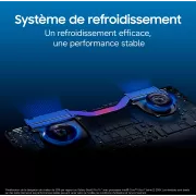 Image : SAMSUNG Galaxy Book6 Pro AI 14'' Tactile - Intel Core Ultra 5 - 16 Go RAM - SSD 512 Go - Copilot +