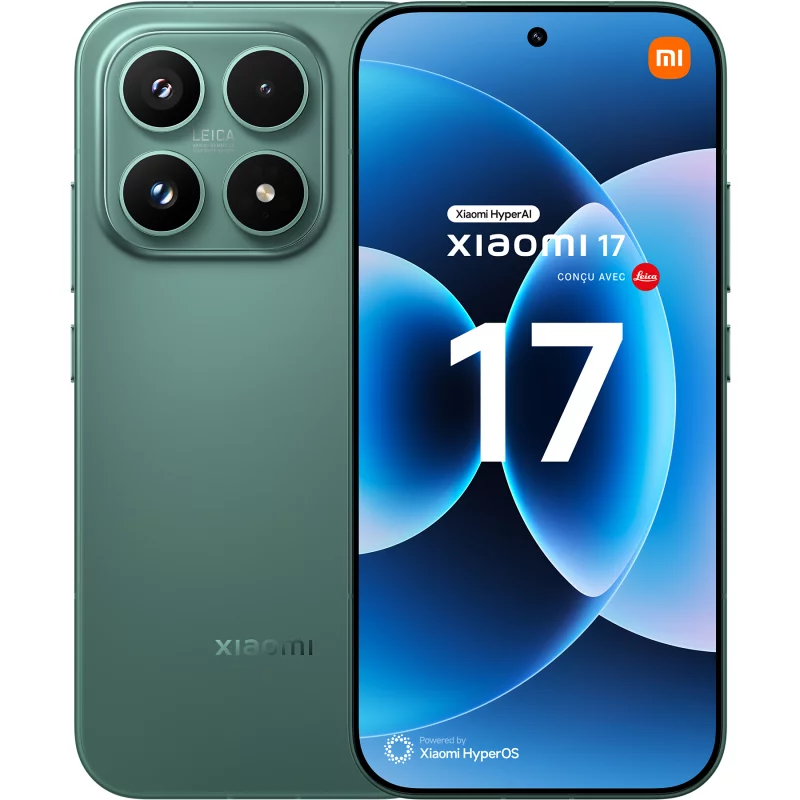 Image : Xiaomi 17 Vert 12 GO + 512 GO