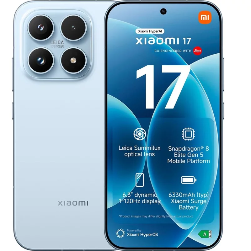 Image : Xiaomi 17 Bleu 12 GO + 256 GO