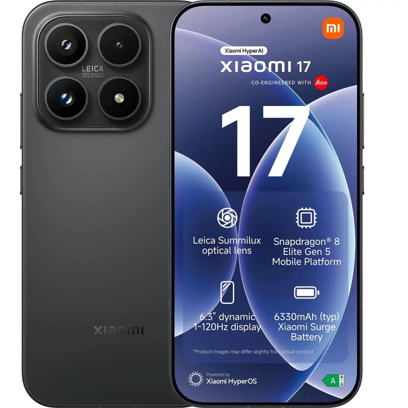 Image : Xiaomi 17 Noir 12 GO + 256 GO