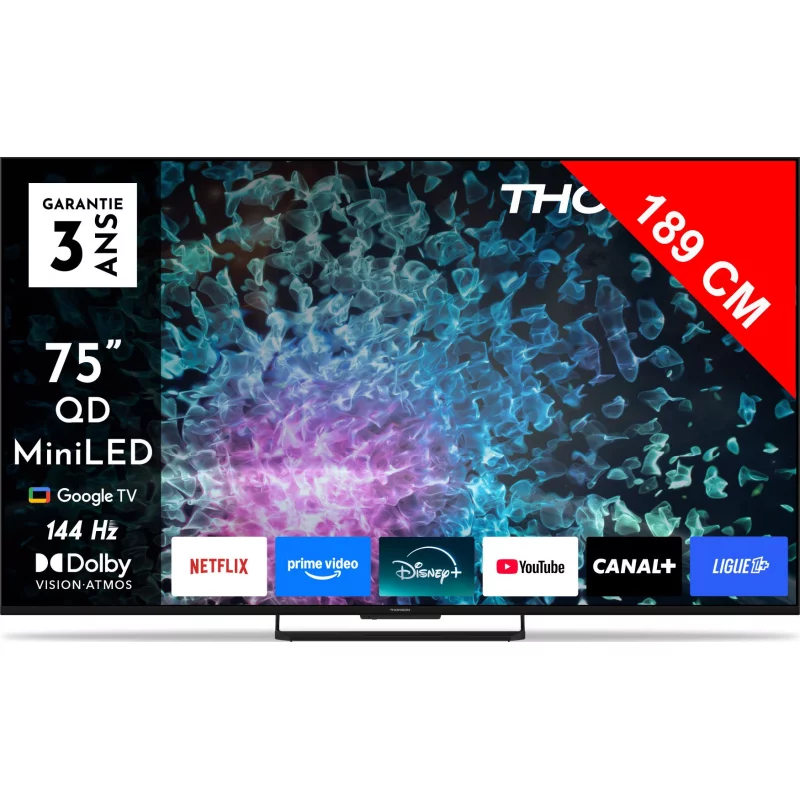 Image : THOMSON 75MG7C15 Google TV - QD-Mini LED 75'