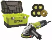 RYOBI RAG800-125TA6 - Meuleuse d'angle 800 W