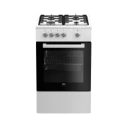 BEKO FSG52000DWC - Cuisinière gaz