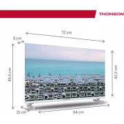 Image : THOMSON 32HD2S13W - TV 32' HD Led