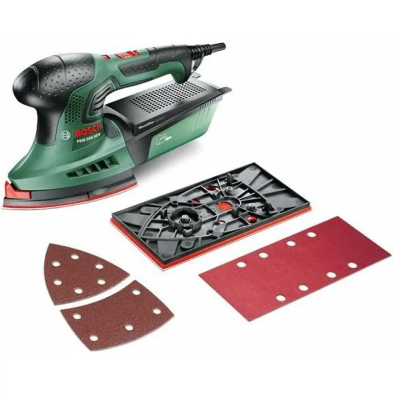 Image : Bosch PSM 200 AES 200W - Ponceuse multifonction filaire 3165140717946