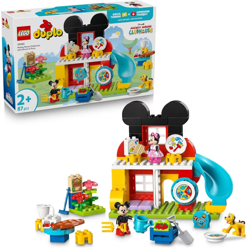 Image : LEGO 10465 La maison de Mickey Mouse avec Minnie et Pluto - Disney