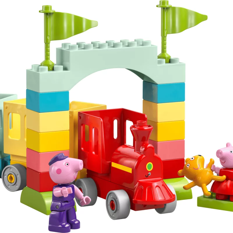 Image : LEGO DUPLO 10466 Le voyage en train avec Papy Pig - Peppa Pig