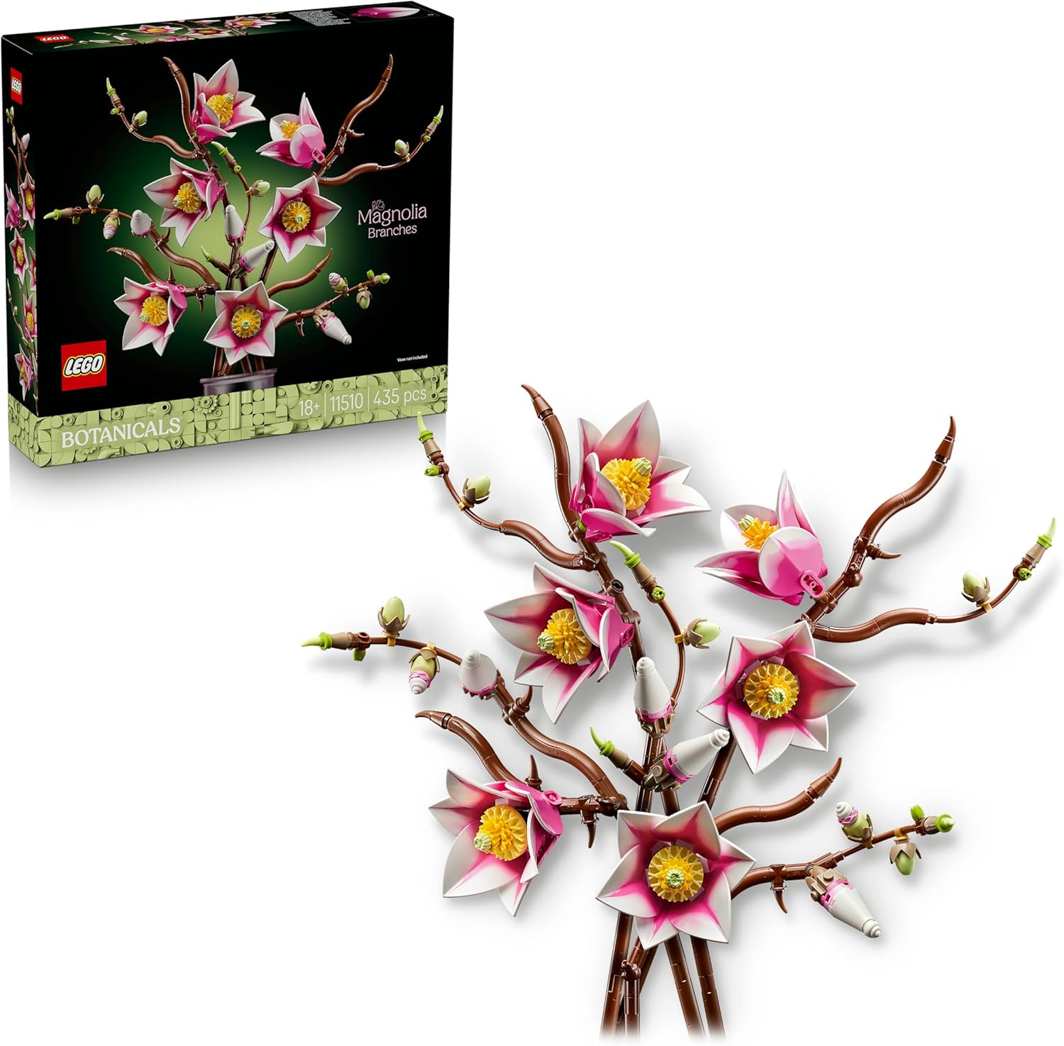 Image : LEGO 11510 Branches de magnolia - Botanicals