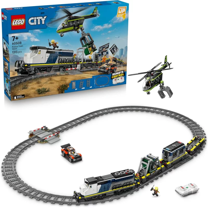 Image : LEGO 60508 Le braquage du train de police - City