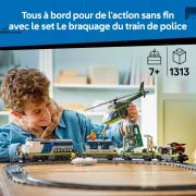 Image : LEGO 60508 Le braquage du train de police - City