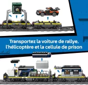 Image : LEGO 60508 Le braquage du train de police - City