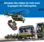 Image : LEGO 60508 Le braquage du train de police - City