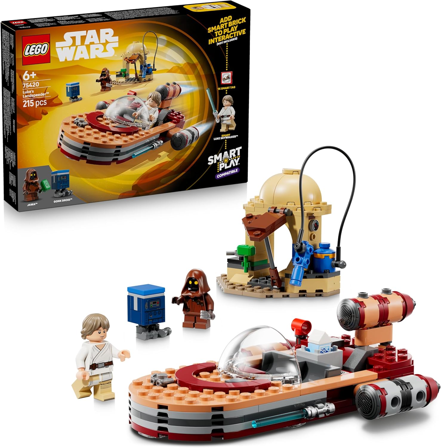 Image : LEGO 75420 SMART Play: le Landspeeder de Luke - Star Wars
