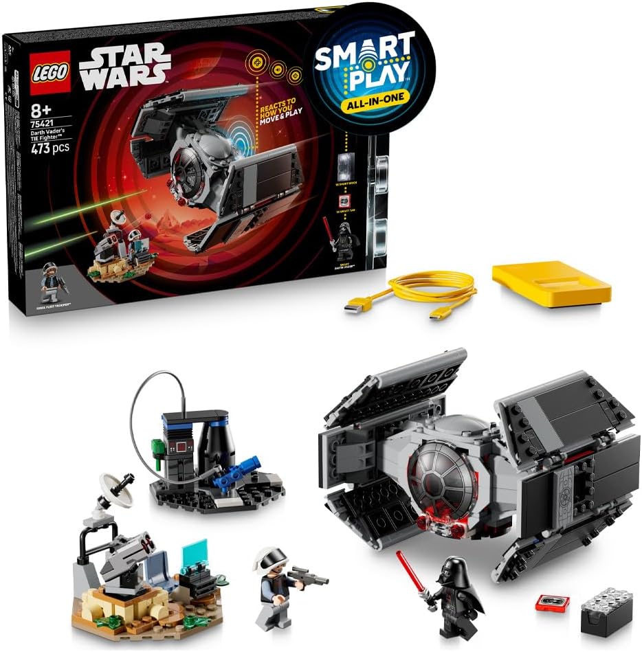 Image : LEGO 75421 SMART Play: le TIE Fighter de Dark Vador - Star Wars